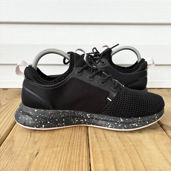 KURU Atom Cushioned Orthopedic Athletic Training Black Sneakers Shoes Womens 9 - Picture 4 of 8